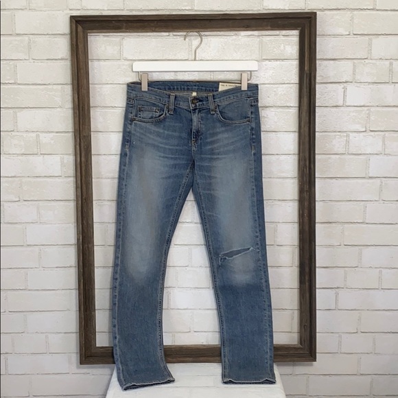 Rag & Bone The Dre Slim Boyfriend Jean - Picture 6 of 13